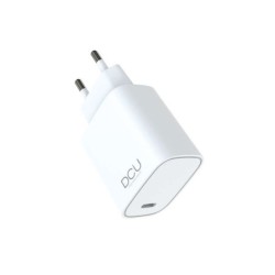 DCU Tecnologic Cargador Gan USB Tipo C PD 30W - Color Blanco