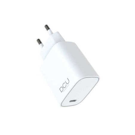 DCU Tecnologic Cargador Gan USB Tipo C PD 30W - Color Blanco