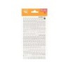 Apli Letras y Numeros Transferibles - 2.5mm - 731 Caracteres - Facil Aplicacion y Gran Adherencia - Negros