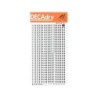Apli Numeros Transferibles - 4mm - Facil Aplicacion - Negros Intensos - 528 Caracteres - Negro