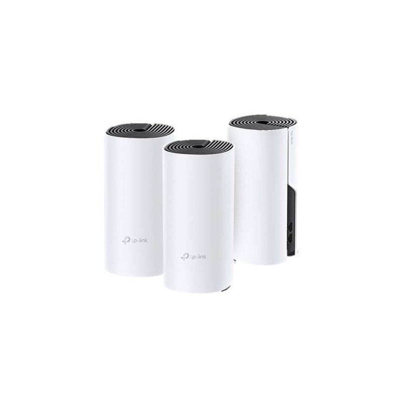 Sistema WiFi ibrido Mesh TP-Link Deco P9 - Confezione da 3 - AC1200 - HomePlug AV1000 - Copertura WiFi 560 m2