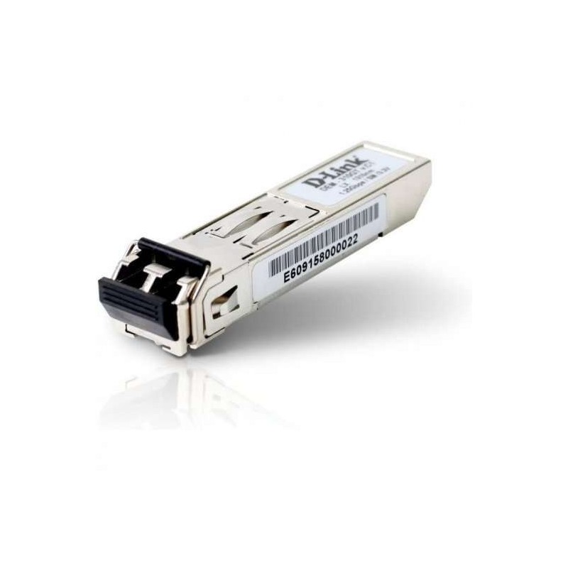 Modulo ricetrasmettitore D-Link SFP Gigabit monomodale Lc 3, 3V Fino a 10 km Modulo ricetrasmettitore D-Link SFP Gigabit monomodale Lc 3, 3V Fino a 10 km