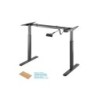 Rack da scrivania motorizzato Aisens - Altezza regolabile con pannello di controllo - 80 kg - Colore nero