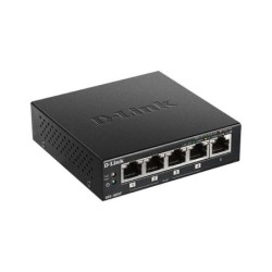 Switch D-Link 5 porte Gigabit 10/100/1000 Mbps - PoE+