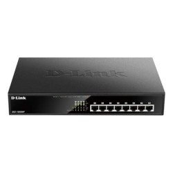 Switch D-Link 8 porte Gigabit 10/100/1000 Mbps - PoE+