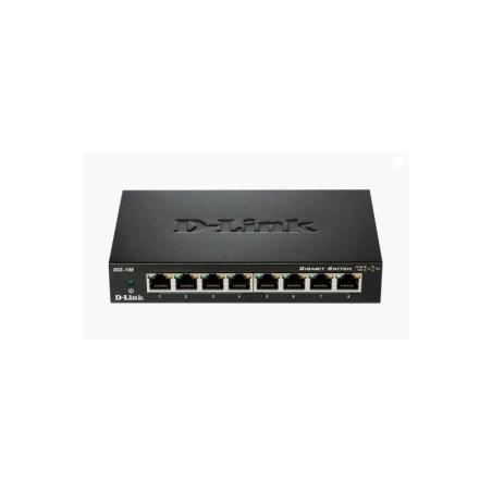 Switch D-Link 8 porte Gigabit 10/100/1000 Mbps