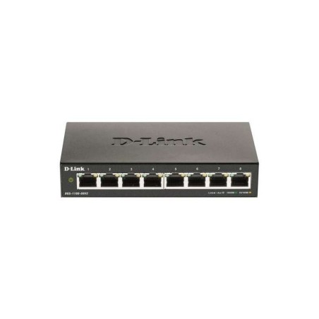 Smart Switch D-Link 8 porte Gigabit 10/100/1000 Mbps