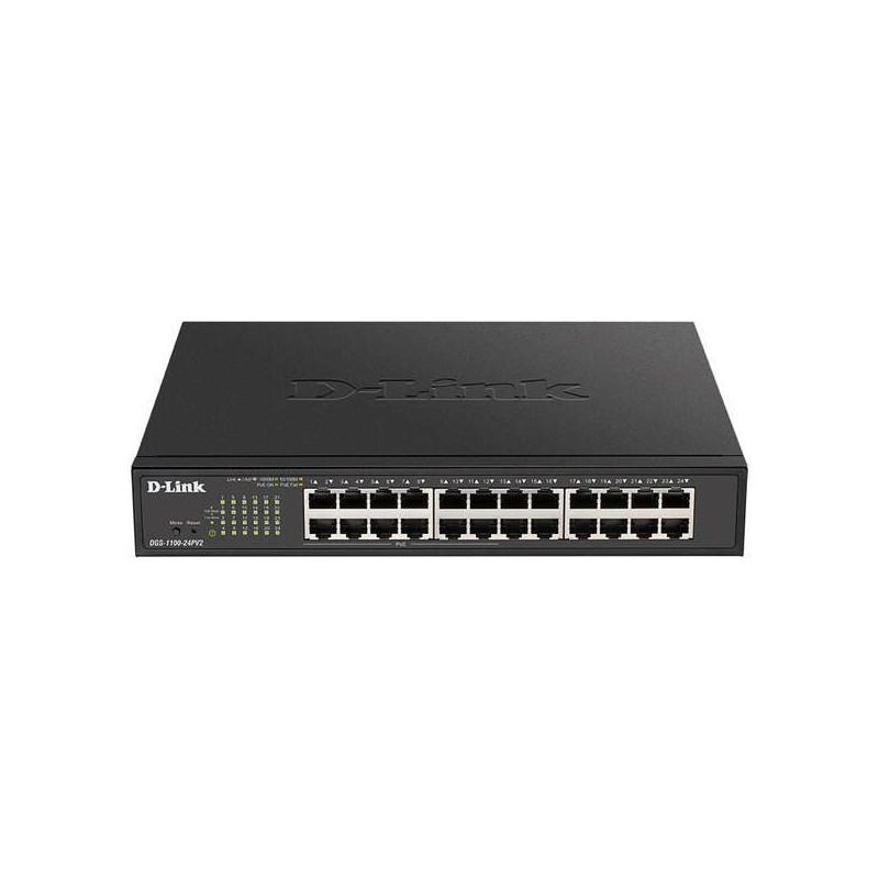 D-Link Switch Semigestionable 12 Puertos Gigabit PoE 100W + 12 Puertos Gigabit D-Link Switch Semigestionable 12 Puertos Gigabit PoE 100W + 12 Puertos Gigabit