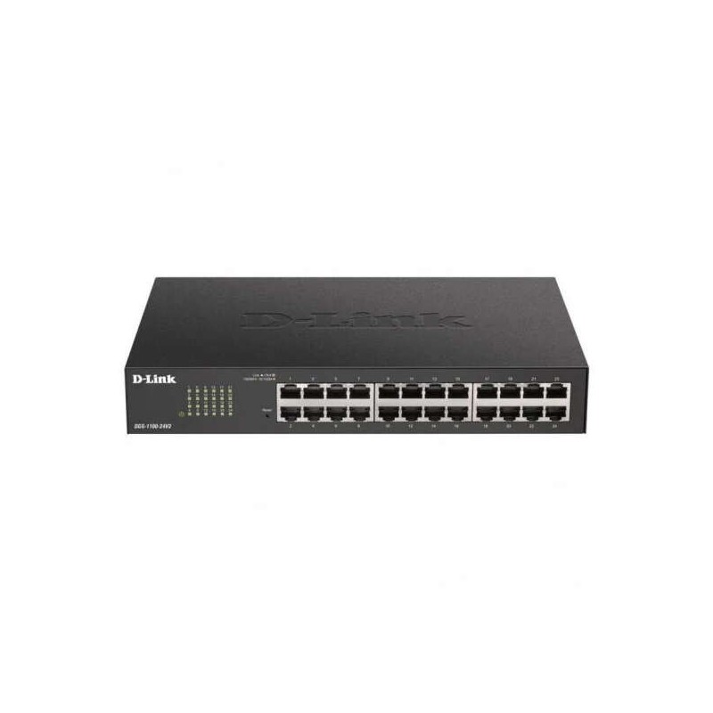D-Link Switch Semigestionable 24 Puertos Gigabit 10/100/1000 Mbps D-Link Switch Semigestionable 24 Puertos Gigabit 10/100/1000 Mbps