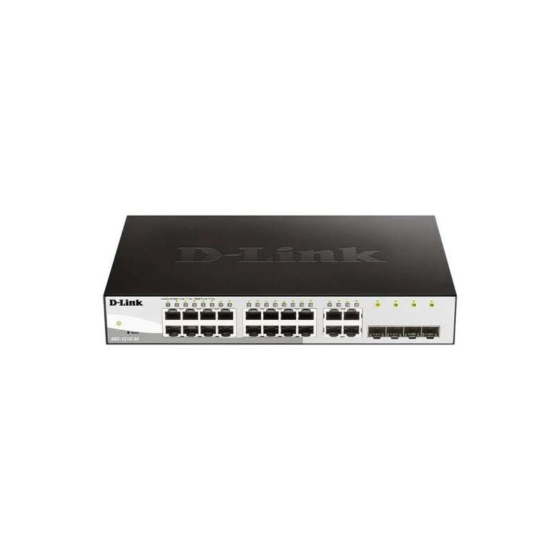 D-Link Switch Semigestionable 16 Puertos Gigabit + 4 Puertos SFP Combo D-Link Switch Semigestionable 16 Puertos Gigabit + 4 Puertos SFP Combo