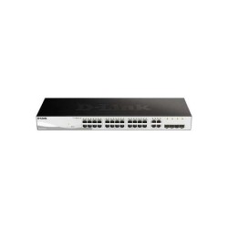 Switch semigestibile D-Link 24 porte Gigabit + 4 porte Giga Combo