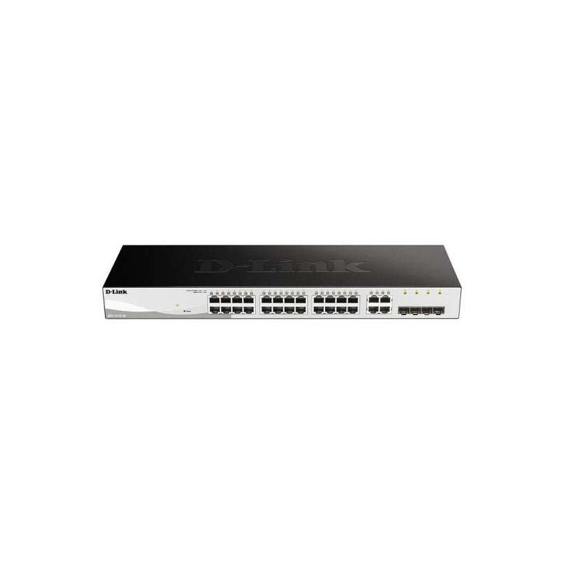 D-Link Switch Semigestionable 24 Puertos Gigabit PoE 193W + 4 Puertos Giga Combo D-Link Switch Semigestionable 24 Puertos Gigabit PoE 193W + 4 Puertos Giga Combo