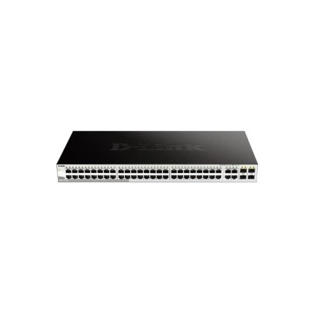 Switch Smart Managed D-Link 48 porte 1000BASE-T + 4 porte combinate 1000BASE-T/SFP