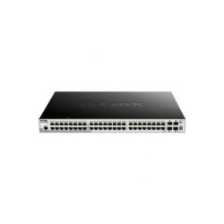 Switch semigestibile D-Link 48 porte Gigabit PoE 370 W + 4 porte Giga Combo