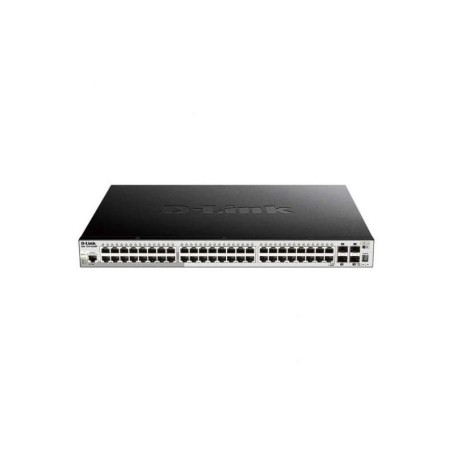 Switch semigestibile D-Link 48 porte Gigabit PoE 370 W + 4 porte Giga Combo