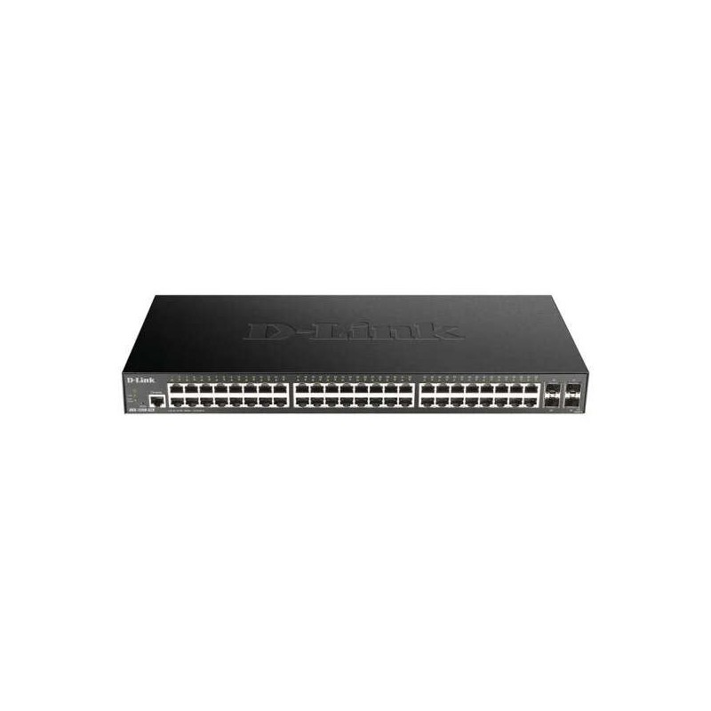 Switch semigestibile D-Link 48 porte Gigabit + 4 porte SFP 10G Switch semigestibile D-Link 48 porte Gigabit + 4 porte SFP 10G