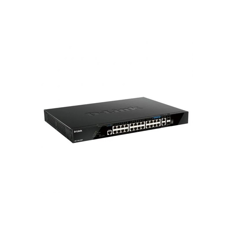 Switch gestito D-Link 20 porte Giga PoE + 4 porte PoE da 2,5 G + 2 porte 10 G + 2 porte 10 GSFP Switch gestito D-Link 20 porte Giga PoE + 4 porte PoE da 2,5 G + 2 porte 10 G + 2 porte 10 GSFP