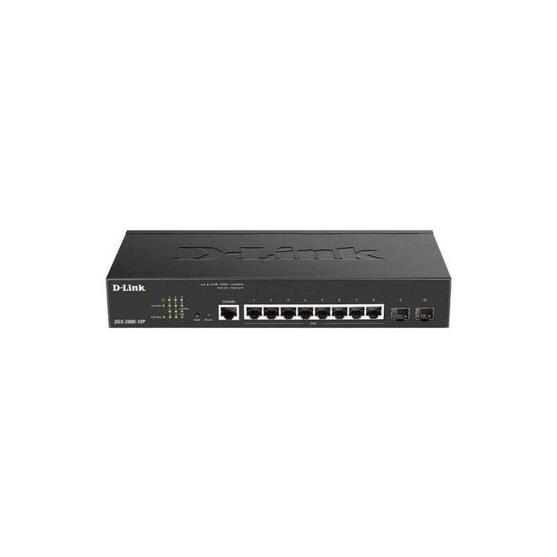 Switch D-Link 8 porte Gigabit + 2 SFP Switch D-Link 8 porte Gigabit + 2 SFP