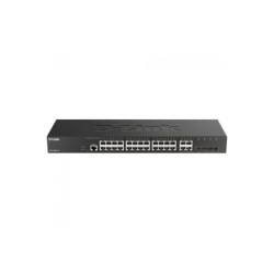 D-Link Switch Gestionado 24 Puertos Gigabit + 4 SFP