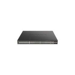 Switch gestito D-Link 48 porte GIGA PoE + 4 porte combo SFP