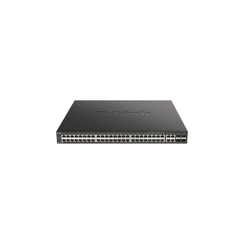 Switch gestito D-Link 48 porte GIGA PoE + 4 porte combo SFP Switch gestito D-Link 48 porte GIGA PoE + 4 porte combo SFP