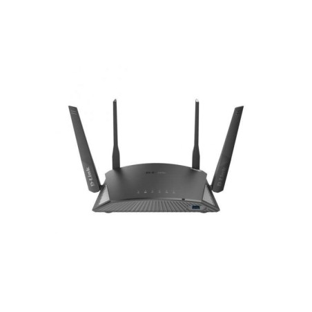 D-Link Router EXO AC2600 WiFi Smart Mesh - 5 Puertos RJ45, 1x USB 2.0, 1x USB 3.2 - 4 Antenas Externas
