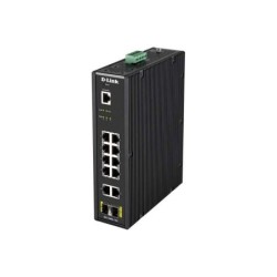 Switch industriale D-Link 10 porte Gigabit + 2 SFP