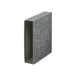 Copertina per raccoglitore Dohe Archiclas Natural Folio - Cartoncino foderato con carta stampata - Colore grigio erica 20pz 20pz