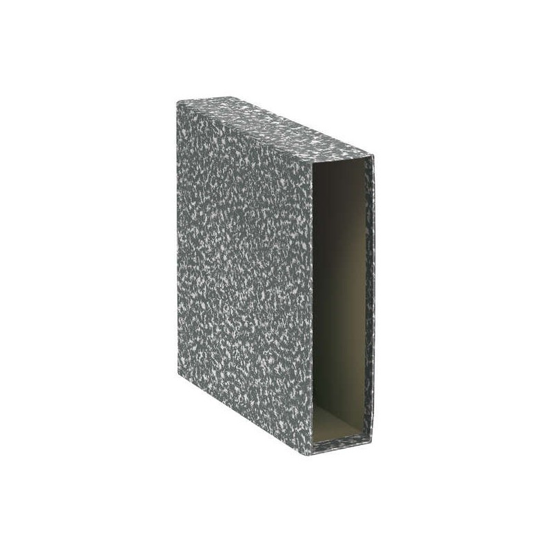 Dohe Fundas de Archivadores - Tamaño A4 - Carton Forrado con Papel Impreso - para Archivador Jaspeado gris - Natural Dohe Fundas de Archivadores - Tamaño A4 - Carton Forrado con Papel Impreso - para Archivador Jaspeado gris - Natural