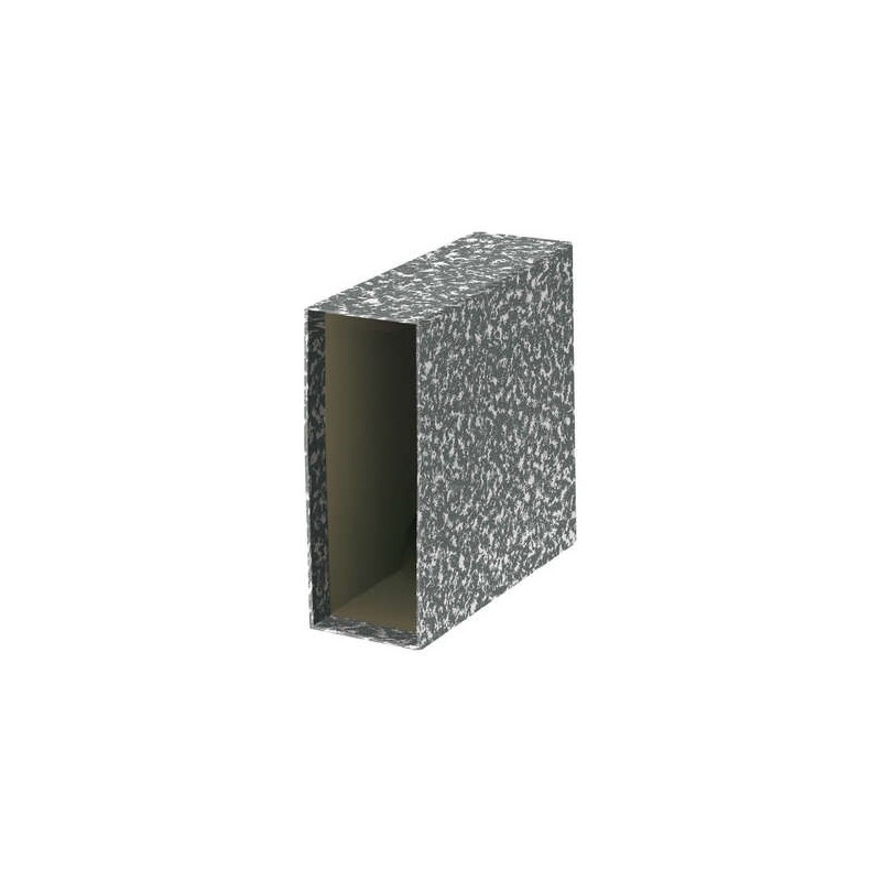 Dohe Fundas de Archivadores - Carton Forrado con Papel Impreso - Tamaño Cuarto Natural - Jaspeado gris Dohe Fundas de Archivadores - Carton Forrado con Papel Impreso - Tamaño Cuarto Natural - Jaspeado gris