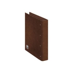 Cartelle in cartone foderato Dohe - Formato Folio Naturale - Anelli Misti - Carta stampata e laminata 12pz 12pz