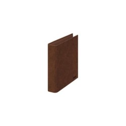 Cartelle in cartone foderato Dohe - Formato Folio Naturale - Anelli Misti - Carta stampata e laminata 12pz 12pz