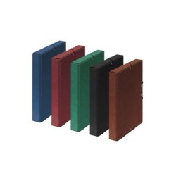 Scatola Dohe in Cartone Foderata con Carta Stampata e Laminata - Dorso 3cm - Sistema di Chiusura con Elastici 12pz 12pz