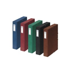 Scatola Dohe in Cartone Foderata con Carta Stampata e Laminata - Dorso 5cm - Sistema di Chiusura con Elastici 12pz 12pz