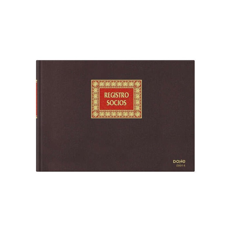Taccuino Dohe Premium con rilegatura in tela - 100 fogli numerati - Carta offset da 100 gr - Stampato in due colori Taccuino Dohe Premium con rilegatura in tela - 100 fogli numerati - Carta offset da 100 gr - Stampato in due colori