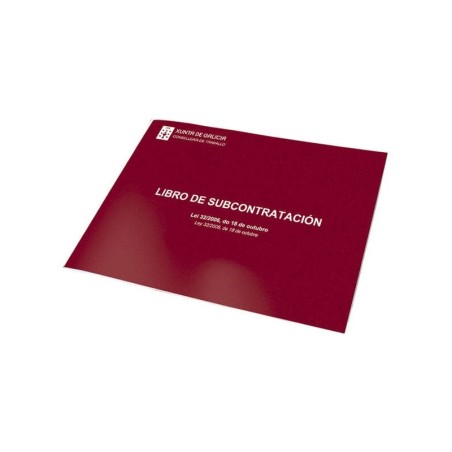 Libri Dohe Subappalto Din A4 orizzontale - 10 fogli numerati - Fogli autocopianti 10pz 10pz