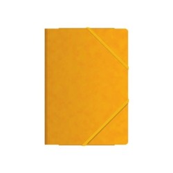 Cartelle Dohe in gomma con tre lembi - Formato Folio - Cartoncino Premium - Laminato - Chiusura in gomma piatta 10pz 10pz
