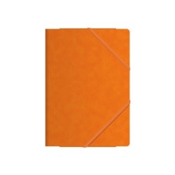 Dohe Carpetas de Gomas con Tres Solapas - Tamaño Folio - Cartulina de Primera Calidad - Plastificadas - Cierre de Gomas Planas