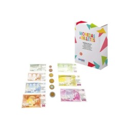 Set Monete e Banconote Euro Dohe - Plastica Resistente - Riutilizzabili - Consigliato per la Scuola Primaria