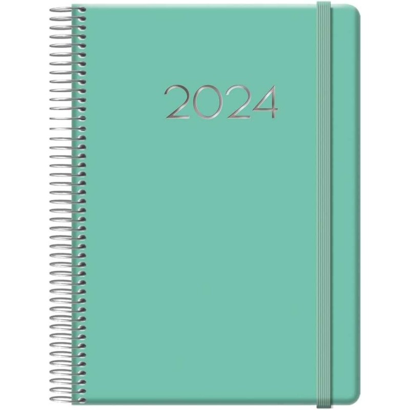 Agenda annuale Dohe Denver - Pagina del giorno - Sabato e domenica stessa pagina - Chiusura con gomma elastica - Dimensioni 15x2 Agenda annuale Dohe Denver - Pagina del giorno - Sabato e domenica stessa pagina - Chiusura con gomma elastica - Dimensioni 15x2