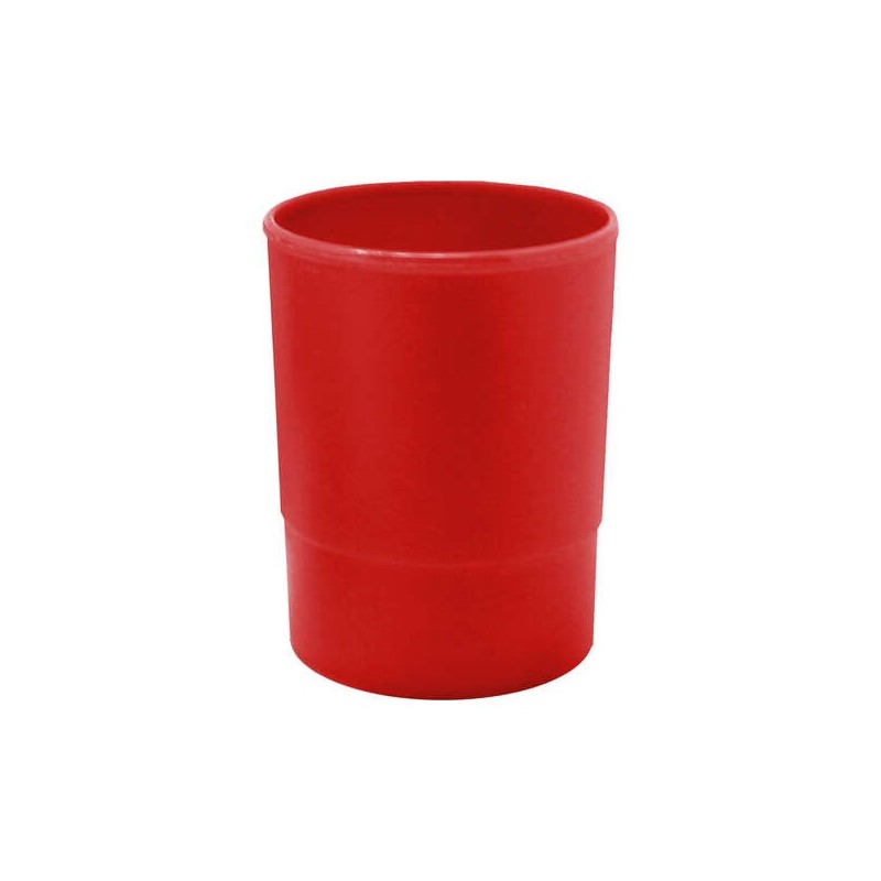 Dohe Cubilete Redondo en Poliestireno - 100% Reciclable - Apilable - 100x100mm - Ideal para Organizar Material de Oficina Dohe Cubilete Redondo en Poliestireno - 100% Reciclable - Apilable - 100x100mm - Ideal para Organizar Material de Oficina