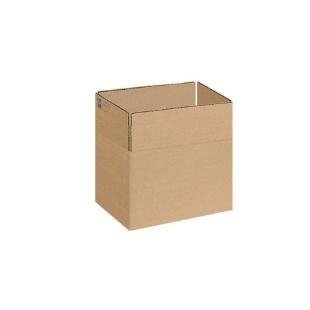 Dohe Cajas de Embalaje de 4 Solapas - 3mm de Canal - Fabricadas en Carton Marron - Resistente y Duradero