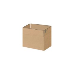Dohe Cajas de Embalaje de 4 Solapas - Carton Marron de Canal de 3mm - Resistente y Duradero - Ideal para Envios y Almacenamiento