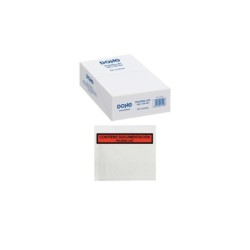 Dohe Caja de 250 Sobres Autoadhesivos - para Envio de Documentos - Packing List Especial Envios