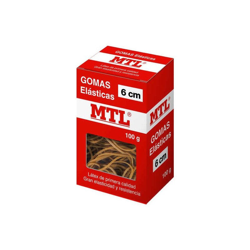 Dohe Goma de Borrar Resistente - 6cm de Longitud - Fabricada en Latex de Gran Elasticidad - Caja de 100gr Dohe Goma de Borrar Resistente - 6cm de Longitud - Fabricada en Latex de Gran Elasticidad - Caja de 100gr
