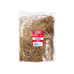 Dohe Gomas de Latex - Longitud 10cm - Gran Resistencia y Elasticidad - Bolsa de 1 Kg