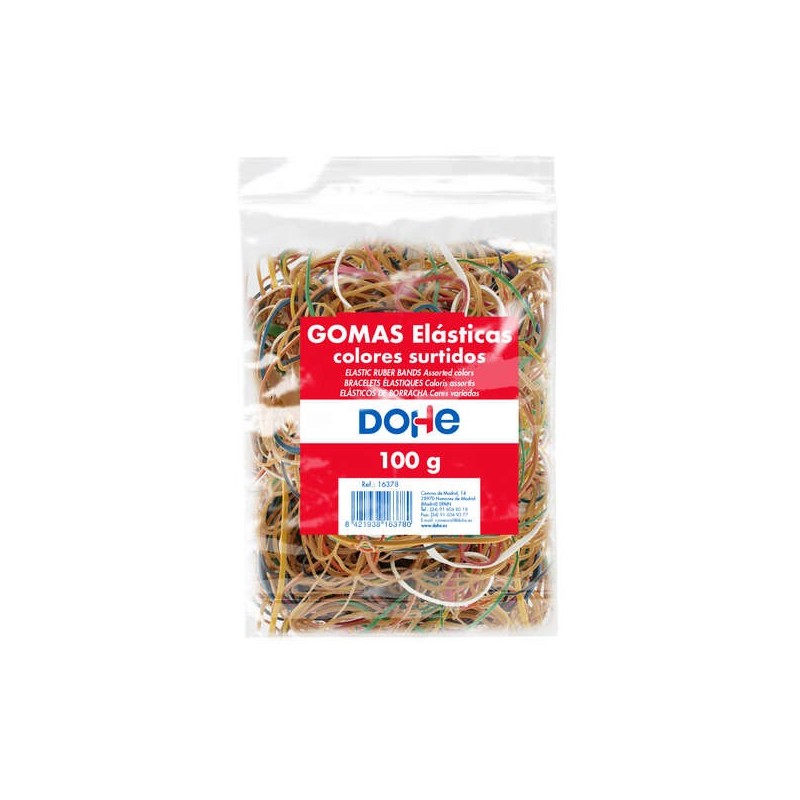 Gomma Lattice Dohe - 100gr - Grande Resistenza ed Elasticità - Colori, Dimensioni e Spessori Assortiti Gomma Lattice Dohe - 100gr - Grande Resistenza ed Elasticità - Colori, Dimensioni e Spessori Assortiti
