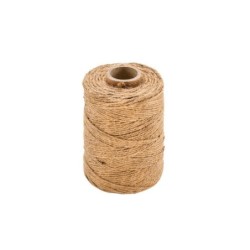 Dohe Bobina de Cuerda de Yute - 160 Metros - 3 Cabos - 200g - Especial para Paqueteria