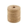 Dohe Bobina de Cuerda para Paqueteria - 300 Metros de Lino Natural - 4 Cabos y 400g - Especial Paqueteria