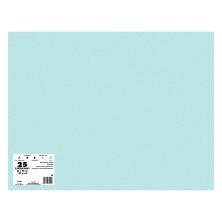 Dohe Cartulinas de Colores de 180 G/M2 - 50x65cm - PH Neutro - Libres de Cloro Elemental - Colorantes Biodegradables